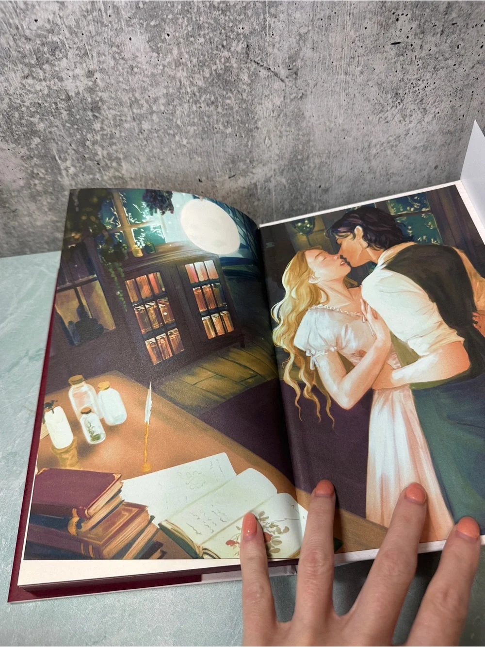 Lilac Library A Remedy For Fate M.A. Kuzniar Hardback Sprayed Edges
